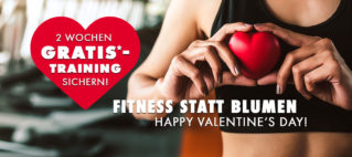 2 Wochen Gratis-Training zum Valentinstag 2 Wochen Gratis-Training zum Valentinstag